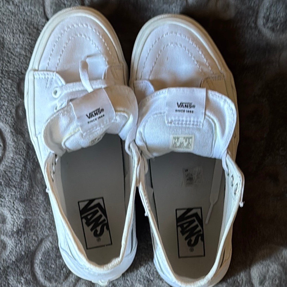 Vans Classic White High-Tops - Picture 8 of 13